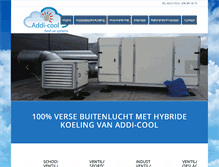 Tablet Screenshot of addi-cool.nl